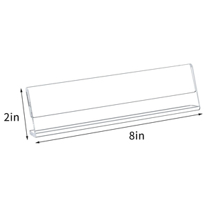 OEM tùy chỉnh thân thiện với môi trường hiện đại Acrylic tên nơi kiểu dáng đẹp hiển thị trong suốt cho di động ID phù hiệu tên thẻ chứng chỉ chủ sở hữu - Product Image 2