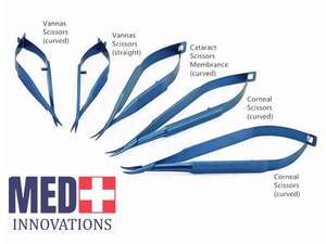 Kit de chirurgie ophtalmique en alliage de titane Med Innovation 21 pièces, ensemble d'instruments chirurgicaux pour la cataracte, pour lentilles intraoculaires - Product Image 6