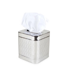 Porte-mouchoirs en acier inoxydable tendance événement de fête fini antique pour Tables salle à manger cuisine boîte à mouchoirs en métal - Product Image 1
