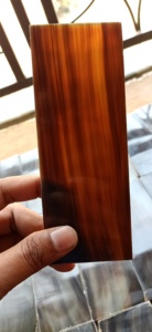 Placas de cuerno de búfalo de agua real de la mejor calidad, acabado pulido para gafas de sol, mangos de cuchillos y artesanías naturales - Product Image 2