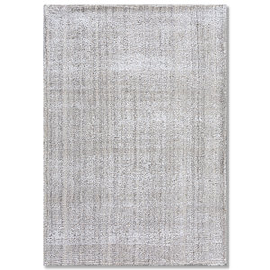 Basis Ivory Phwv-42 <b>Wool</b> Viscose Hand Loom Rugs Versatile Home Decor for Dining Room Living Room Outdoor Kitchen-Woven Carpet - Product Image 1