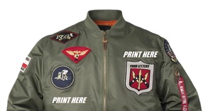 เสื้อแจ็กเก็ตมีสไตล์มหาวิทยาลัยเสื้อแจ็คเก็ตแขนเสื้อหนังปักลายกระดุมกระดุมกระดุมกระดุมด้านหน้าปรับแต่งได้ - Product Image 3