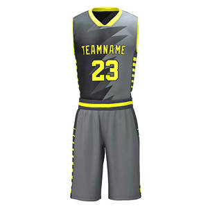 Uniforme de Baloncesto sin Mangas Personalizado, Transpirable y de Alta Calidad, 100% Poliéster, Último Estilo, Ropa de Equipo - Product Image 4