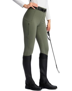 Leggings d'équitation personnalisés de haute qualité culottes d'équitation pour femmes pantalon de compression équestre taille haute Jodhpur et culottes - Product Image 2