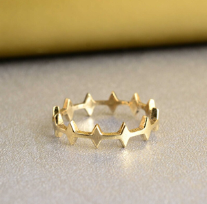 Minimalist Zigzag Brass <b>Ring</b> Wholesale Gold Plated <b>Open</b> Band Adjustable Dainty Handmade <b>Ring</b> Tiny stackable <b>ring</b> for woman - Product Image 3