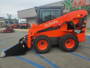 Chargeuse compacte sur pneus Kubota SSV75 75HP, neuve, homologuée EPA/CE, diesel, hydraulique, avec godet, à vendre. - Product Image 4