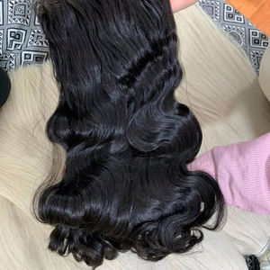 Wholesale European Remy Quality Virgin <b>Wig</b> Straight Style Raw Unprocessed Bulk <b>Braiding</b> Hair Bundles European Remy Human Weft - Product Image 5