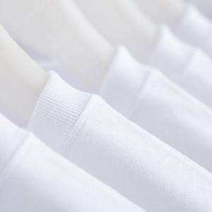 Camiseta de manga corta con estampado para hombre digital de punto de calle con parche bordado lavado ácido gráfico personalizado 100% algodón - Product Image 6