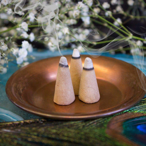 Organic Agarwood <b>Incense</b> <b>Cones</b> Handcrafted Oud Aroma For Meditation Yoga Set - Product Image 5