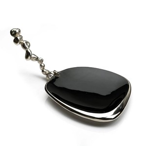Servilletero de metal hecho a mano con diseño de aspecto lujoso y moderno con servilletero negro para hoteles y restaurantes - Product Image 2