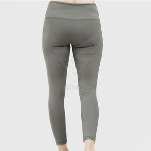 Best Price Women's Casual Yoga <b>Legging</b> with Elastic Mid Waist Solid <b>Pattern</b>-OEM Service for Online Sale - Product Image 2