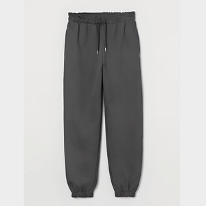Pantalon de survêtement en coton confortable avec taille élastique fermeture à cordon de serrage poche imprimée décontracté détente hiver XL taille polaire douce - Product Image 2