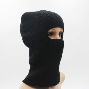 Haute qualité personnalisé épaissi chaud unisexe mode personnalité 1 trou masque de Ski cagoule chapeaux d'hiver - Product Image 5