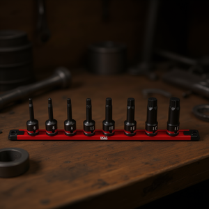 USAG 8-Piece <b>Impact</b> <b>Socket</b> Bit Set with X-Grip Hex Profile for Efficient Hex <b>Socket</b> Screwing - Product Image 3