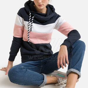 เสื้อฮู้ดสำหรับผู้หญิงทำจากผ้าฝ้ายกันลม - Product Image 2