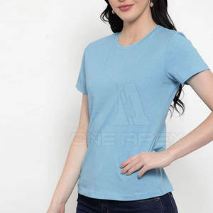 เสื้อยืดแฟชั่นสำหรับผู้หญิงเสื้อยืดปรับแต่งโลโก้และสไตล์ได้ - Product Image 1