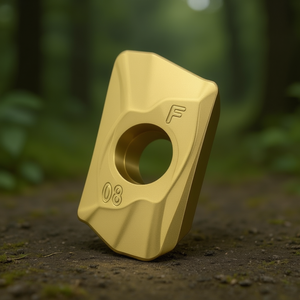 ISO ADMX 11T308SR-FM8330 D.2.9mm PVD Coated Gold Milling Insert Product Category PU 10 <b>Cutter</b> - Product Image 3