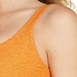 100% coton OEM Logo personnalisé blanc Super extensible femmes Crop Top vêtements pour femmes Fitness vêtements élégant Crop Top ensemble - Product Image 4