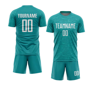 Conjunto de uniforme de fútbol de primera calidad diseñado para brindar comodidad y rendimiento atlético, conjuntos de uniformes de fútbol de calidad profesional. - Product Image 3