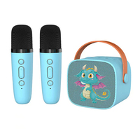 Haut-parleurs Karaoké Bluetooth à succès avec logo coloré OEM, machine à chanter Karaoké, ensemble cadeau avec microphone pour enfants