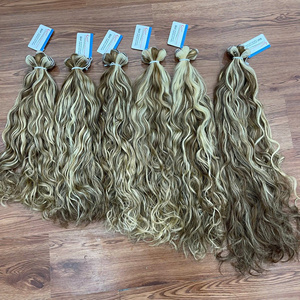Extensiones de Cabello Humano Vietnamita Virgen 100% Natural, Color Piano, Doble Trama, al por Mayor - Product Image 5
