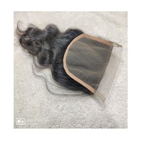 ARROW EXIM Cheveux Indiens Remy Naturels 100% Donneur Unique Double Trame Faite à la Machine Closure en Dentelle 5x5/4x4 Ondulations Baby Waves Sans Perte de Cheveux 30-35g Tous Types