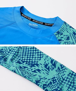 Camiseta de Protección Solar Kariman Maunfacting, Envío Rápido, Unisex, Spandex, OEM, Venta al por Mayor, Protección UV 50+, Camiseta de Playa para Nadar - Product Image 6