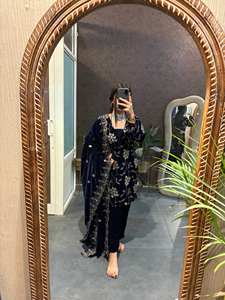 Fournisseur en gros de Kurti ou de dupatta et de pantalon pour femmes, style moderne, pour les fêtes et les célébrations, séchage rapide, disponible en gros - Product Image 4