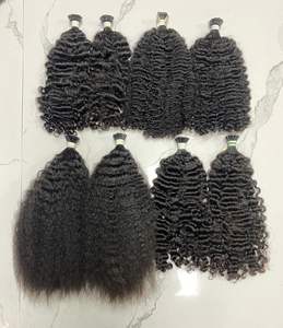 Cheveux Bouclés 100% Extensions de Cheveux Humains Vietnamiens Pas de Tissage Chimique Cheveux Cuticules Alignés Prix de Gros pour les Femmes Noires - Product Image 4