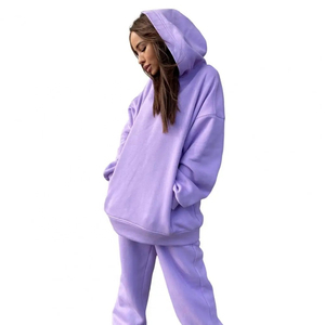 Chaud dernier Style personnalisé couleur unie femmes survêtement fabrication meilleure qualité Fitness Joggers en gros vêtements d'hiver survêtements - Product Image 1