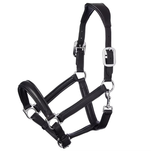 Haltères pour chevaux avec logo personnalisé, en cuir souple et réglable, vente en gros de produits équestres, quincaillerie de connexion robuste - Product Image 1
