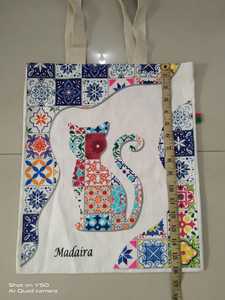 Sacs de sport pour adultes personnalisés, promotion de cadeaux, réutilisables, écologiques, en coton, logo personnalisé imprimé, collection verte à cordon - Product Image 4