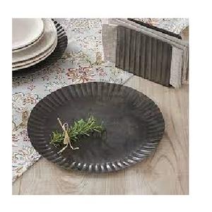 Placa de cargador galvanizada de estilo vintage de calidad superior, placa de plata para bodas y cenas caseras, precio - Product Image 1