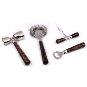 ชุดเครื่องมือบาร์เชคเกอร์ค็อกเทลทำจากสแตนเลสสำหรับใช้ในบ้าน ห้องครัว และงานปาร์ตี้ สำหรับบาร์ในบ้านและงานปาร์ตี้ - Product Image 5