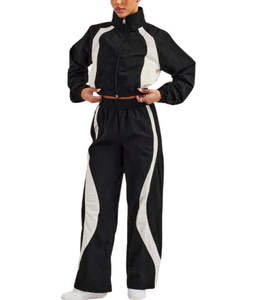 Conjunto Deportivo de Invierno para Hombre de Primera Calidad, Chaqueta Cortavientos y Pantalones de Nylon, con Logotipo Personalizado, para Gimnasio y Fitness, de Secado Rápido y Transpirable - Product Image 5