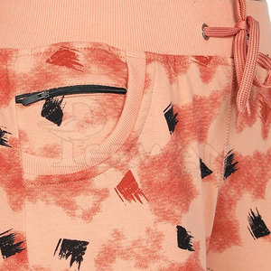 กางเกงขาบานของผู้หญิงแฟชั่นแบบพอดีตัวกางเกงมีเชือกผูกสีดำกางเกงลำลองเอวสูงเบอร์กันดี - Product Image 6