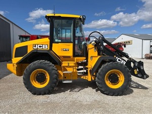 2023 JCB 417 chargeur frontal chargeur sur pneus Kubota moteur Eaton cylindre hydraulique 4x4 entraînement 6-9 tonnes capacité de charge 1 an de garantie - Product Image 6