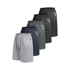 Shorts Deportivos para Hombre al por Mayor, Ecológicos, de Secado Rápido, Transpirables, de Cintura Alta, de Algodón/Poliéster, para Gimnasio y Fitness, Servicio OEM - Product Image 2