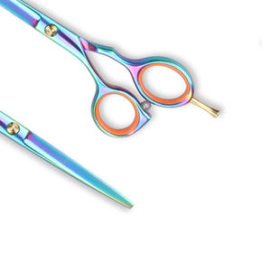 2PCS 5.5 "6" 6.5 "7" Ciseaux à cheveux professionnels Ciseaux de coiffeur Outil de coupe et d'amincissement Ciseaux de coiffure - Product Image 2