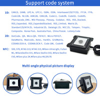 Lector de Códigos de Barras Ecodesky EMT6622RF Personalizado IP67 con Escáner de Códigos QR NFC RFID Integrado para Kiosco Público