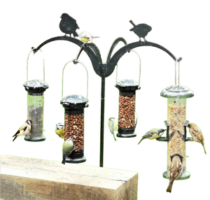 Admirable Design Mangeoire À Oiseaux Maille Plateau À Semences Suspendu Montage Jardin Extérieur Oiseaux Sauvages Nourrir Porche Disponible Au Meilleur Prix - Product Image 2