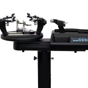 उच्च परिशुद्धता पेशेवर टेनिस रैकेट मशीन पोर्टेबल स्टील टिकाऊ पर्यावरण पर्यावरण के अनुकूल 50 गेंद क्षमता उपकरण - Product Image 2