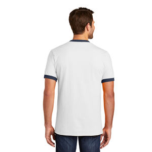 Tultex 246 Unisex Fine Jersey Ringer T Shirt Blank Ringer Tees Port & Company Men's Core Cotton Ringer Tee Camisetas - Product Image 5