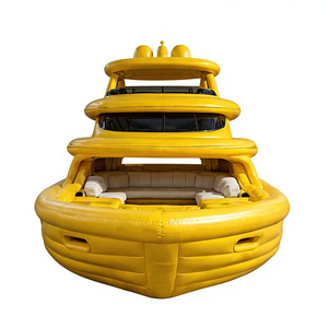 Nouvelle arrivée 2026 - Conteneur gonflable XXL de grande taille |   PVC de haute qualité |   Bateau de fête de luxe personnalisé hors-bord pour l'été - Product Image 1