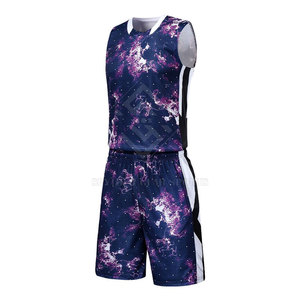 Uniformes de Baloncesto Personalizados OEM, 100% Poliéster, Transpirables, de Alta Calidad, Hechos en Fábrica - Product Image 1