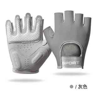 Gants de fitness simples à la mode pour dames Gants de sport résistants à l'usure antidérapants en silicone liquide Gants d'équitation en gros - Product Image 2