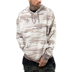 OEM ODM Logo personnalisé Acid Wash Sweats à capuche pour hommes en détresse solide 100% coton hiver - Product Image 1