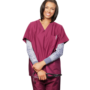 ชุดเครื่องแบบสครับทางการแพทย์สำหรับทุกเพศชุดเสื้อผ้ายืดได้เอวยางยืดสำหรับพยาบาลฤดูหนาว - Product Image 3