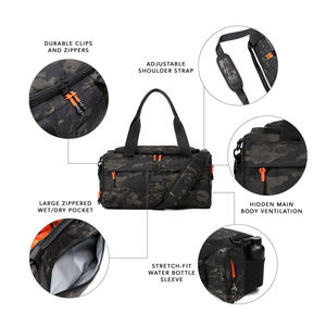 Sac de sport robuste personnalisé avec un design unique, doublure en polyester de haute qualité, durable pour la salle de sport, l'extérieur, logo privé, prix bas - Product Image 2