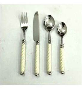 Stainless Steel Metal Silver Cute Stirring <b>Dessert</b> Coffee Spoon <b>Fork</b> Set for Home Hotel Kitchen Accessories Spoon Cutlery set - Product Image 5